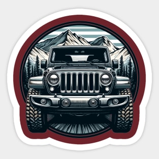 Jeep Wrangler Sticker